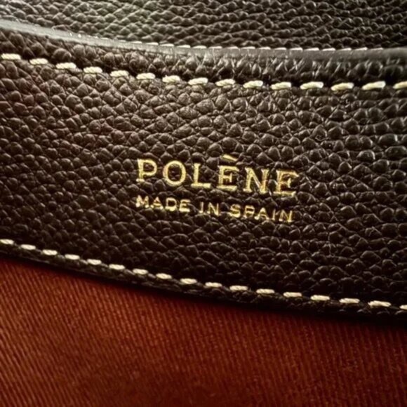 Polene Dark Brown Satchel Bag - Picture 9 of 14